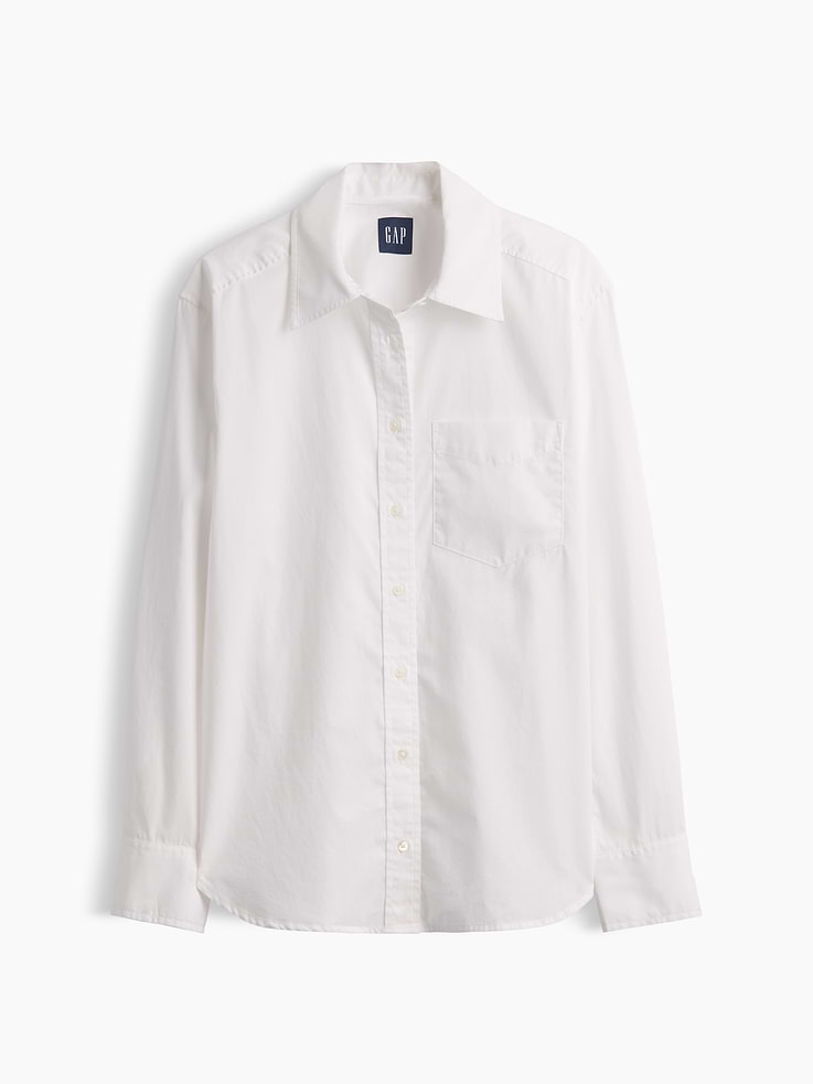 Image number 1 showing, Organic Cotton Poplin Classic Shirt