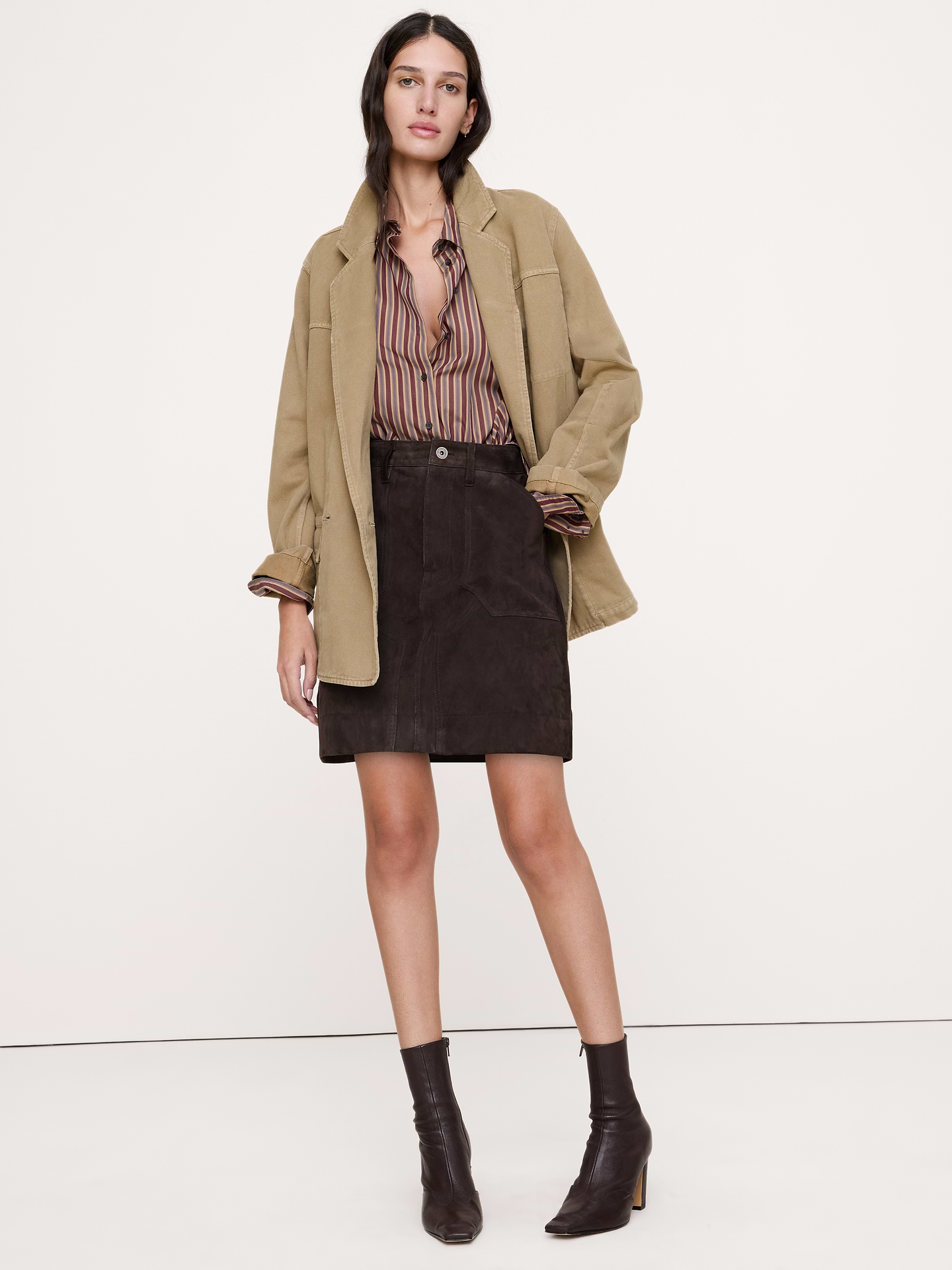 Image 4 de 8, La chemise de tous les jours en popeline de coton
