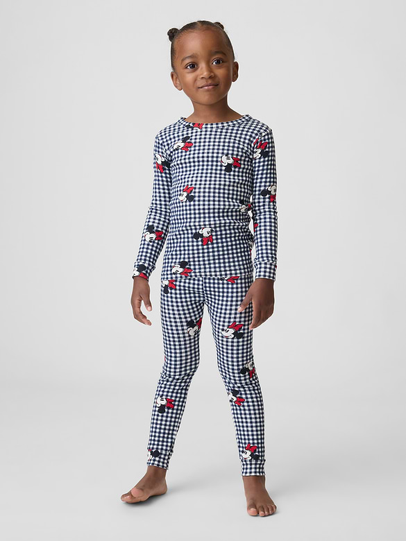 Kids & babyGap × Disney Minnie Mouse Print PJ Set