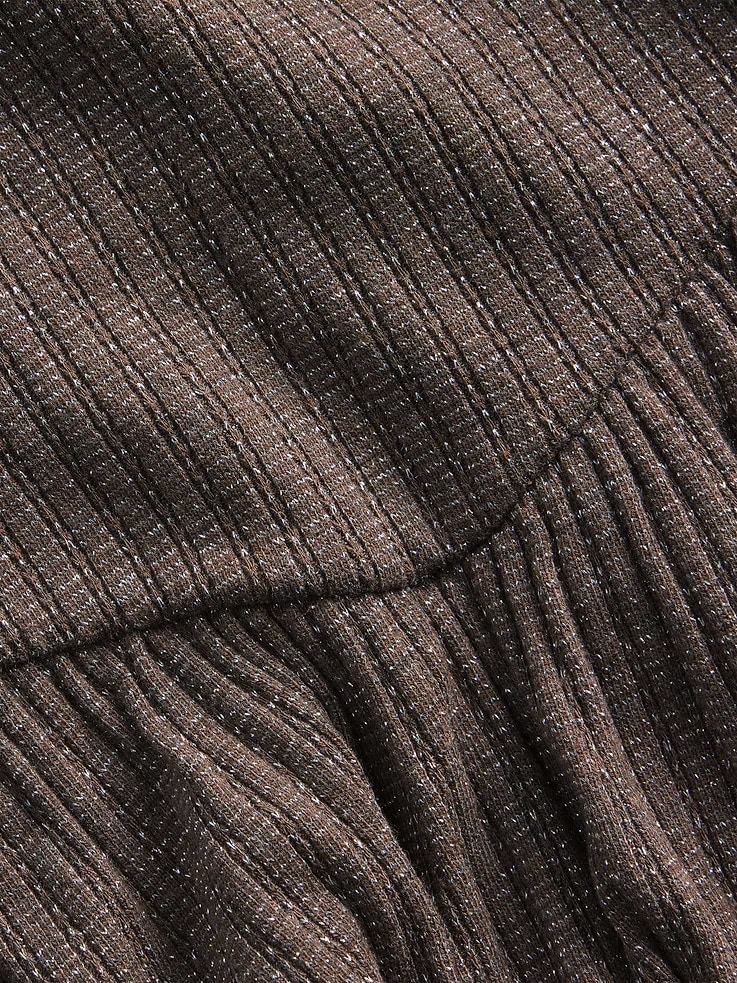 Image 5 of 5, Kids Pointelle Drop-Waist Tiered Dress