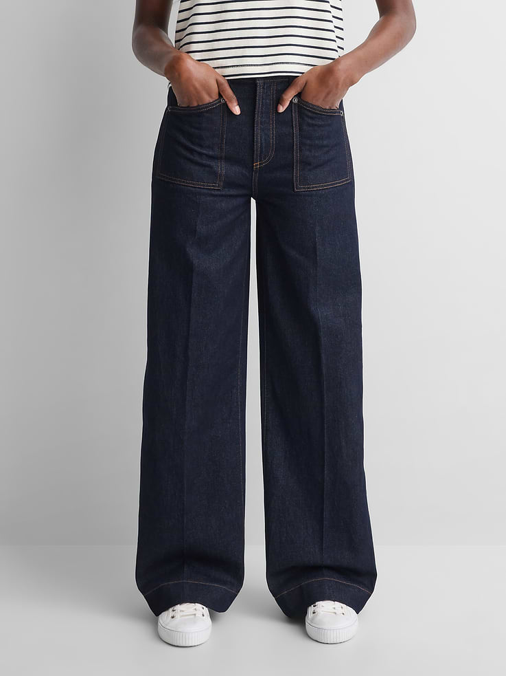 Image 2 of 9, Gap × A.P.C. High Rise Stride Jeans, Cardmember Early Access