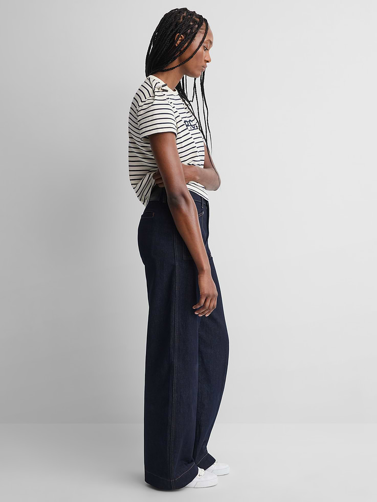 Image 3 of 9, Gap × A.P.C. High Rise Stride Jeans, Cardmember Early Access