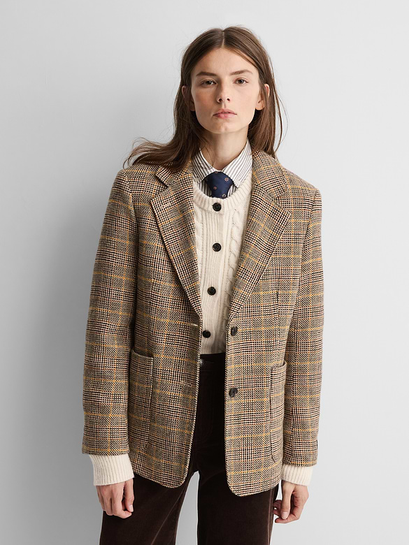 Gap × A.P.C. Wool-Blend Relaxed Blazer