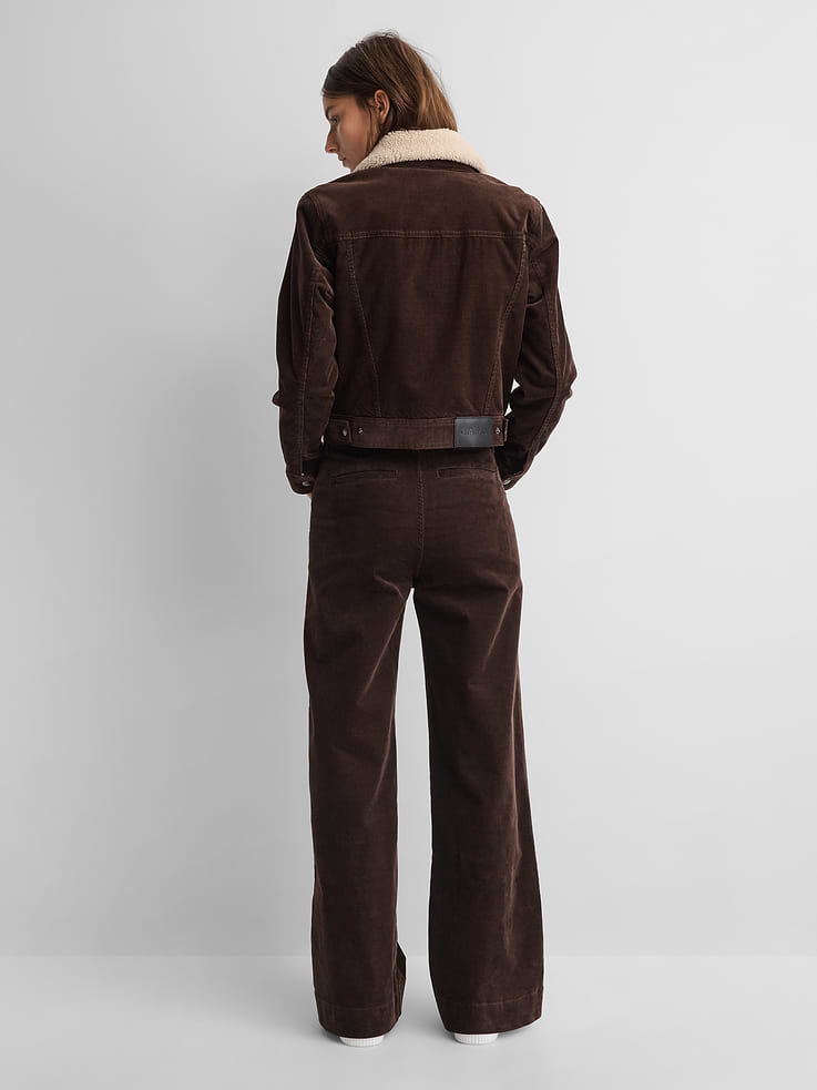 Image 4 of 9, Gap × A.P.C. High Rise Corduroy Stride Pants, Cardmember Early Access