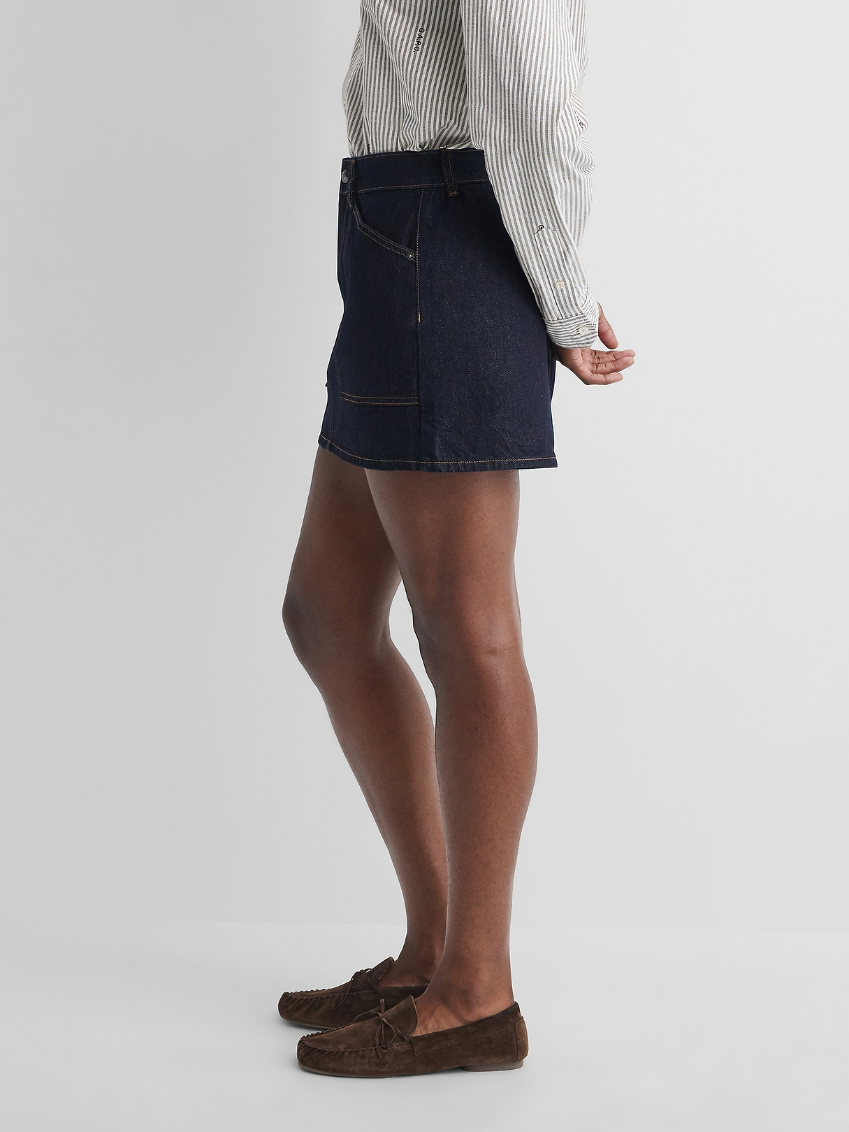 Gap × A.P.C. Denim Mini Skirt | Gap