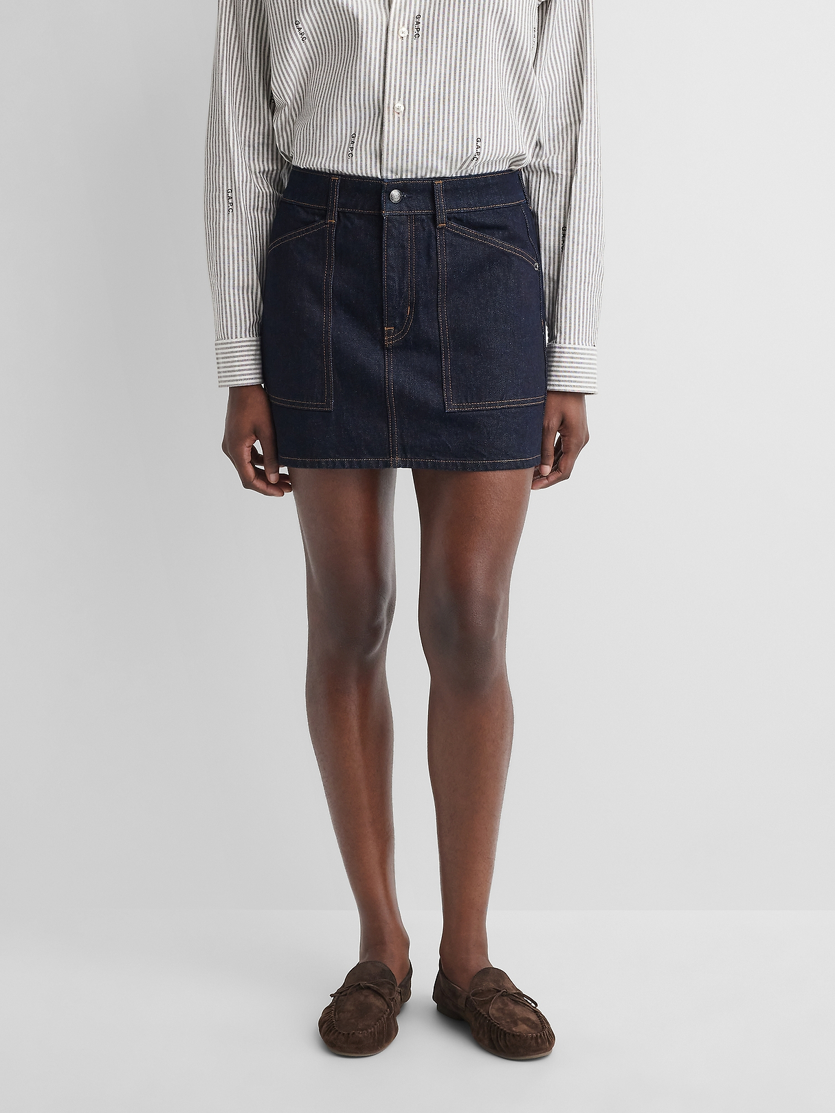 【A.P.C.】ミニスカート Gap × A.P.C. Denim Mini Skirt | Gap
