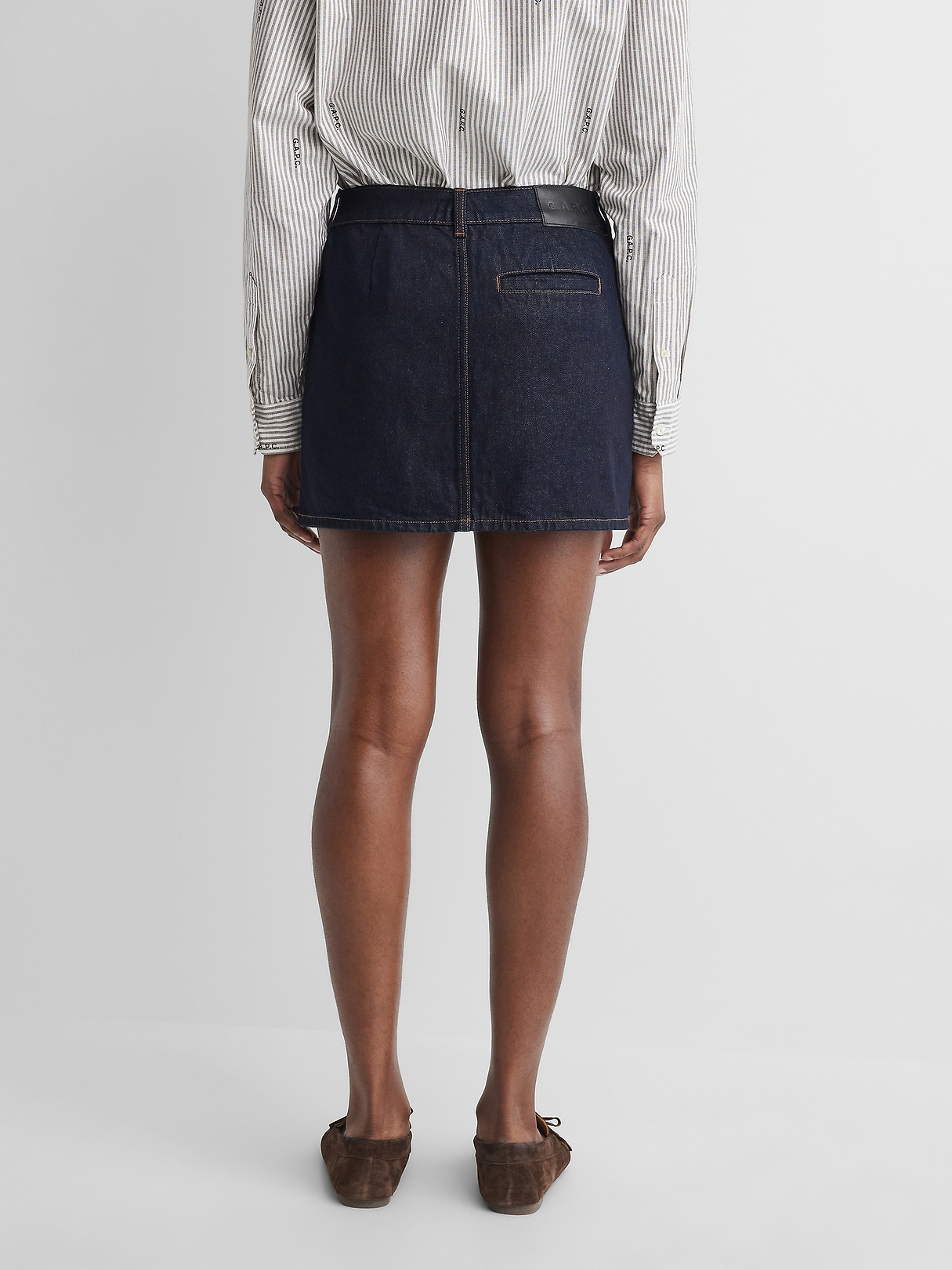 Gap × A.P.C. Denim Mini Skirt | Gap