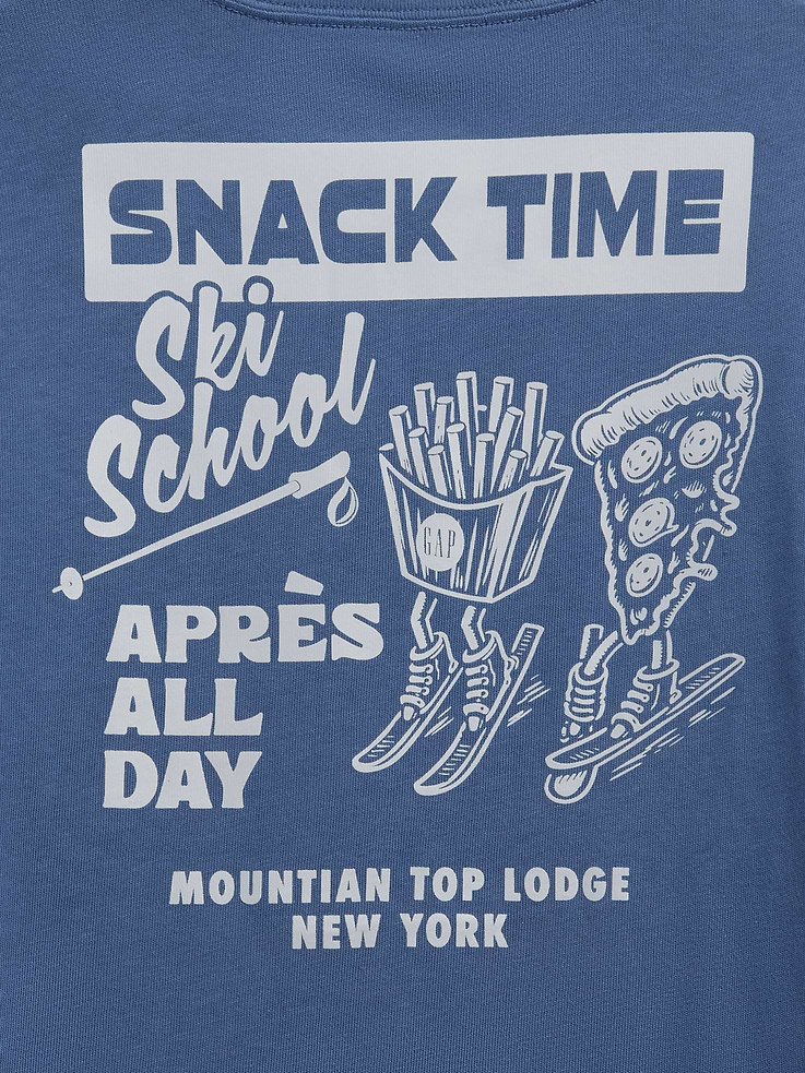 Image 5 of 5, Kids Heavyweight Oversized Graphic T-Shirt