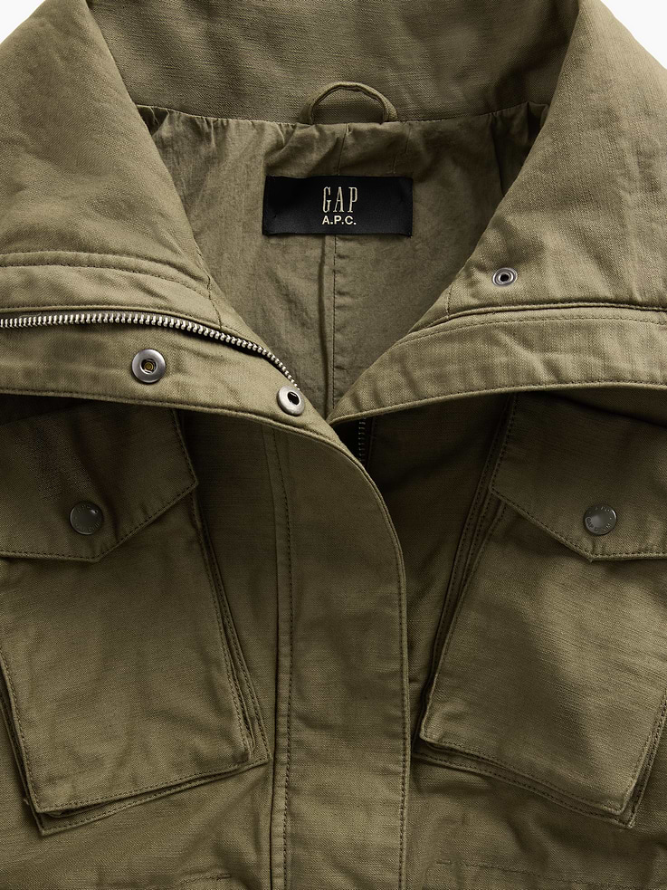 Image 5 of 7, Gap × A.P.C. Oversized Utility Jacket, Cardmember Early Access