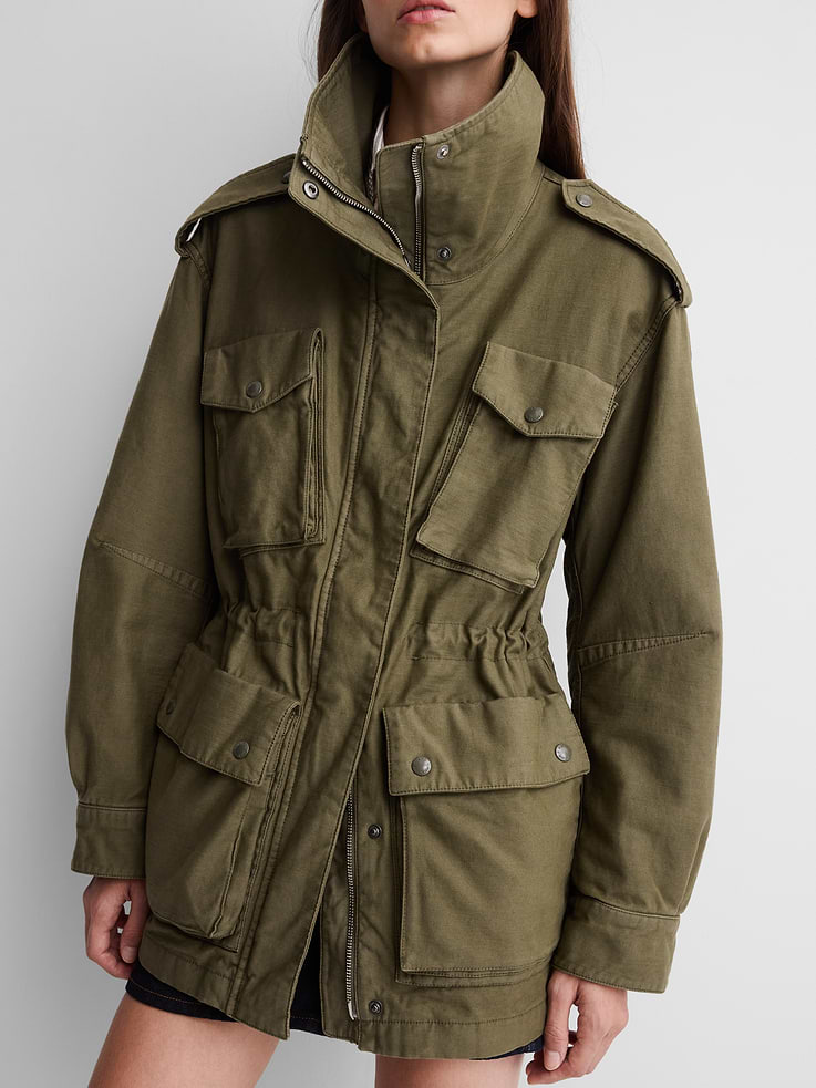 Image 4 of 7, Gap × A.P.C. Oversized Utility Jacket, Cardmember Early Access