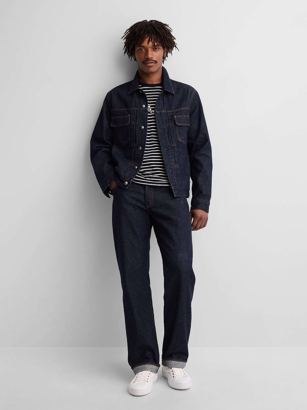 Gap × A.P.C. Lined Japanese Denim Jacket | Gap