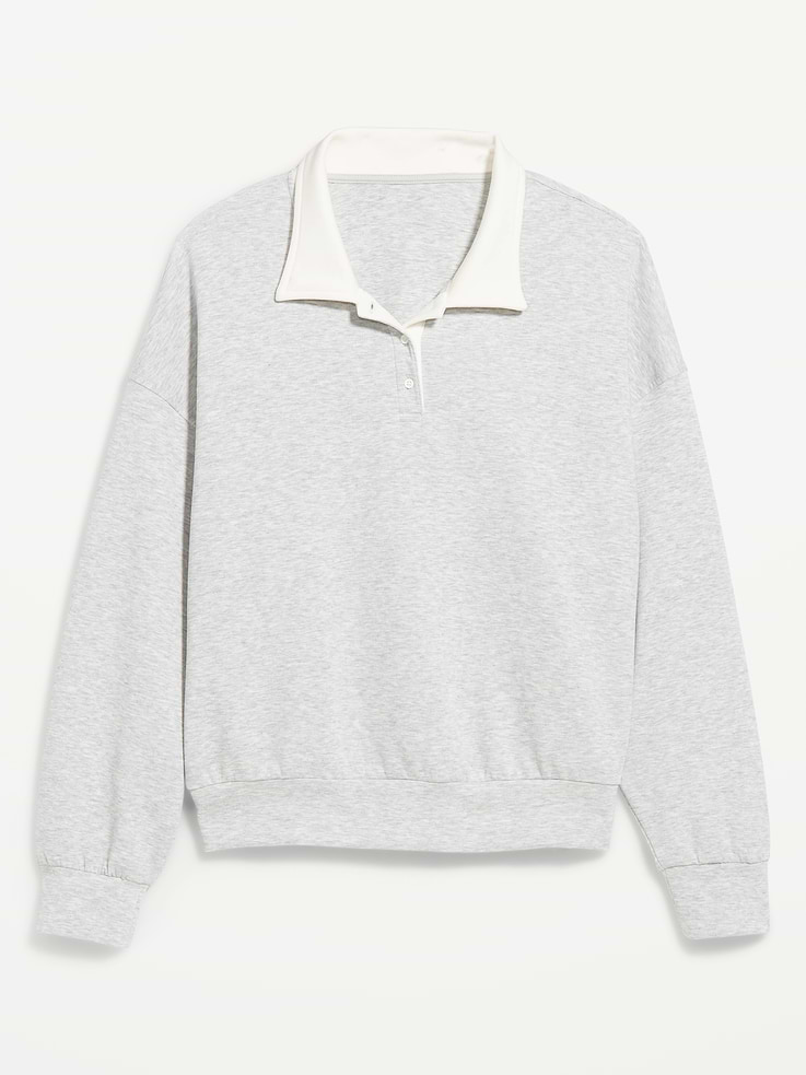 Image 5 of 6, Dynamic Fleece Pique Polo