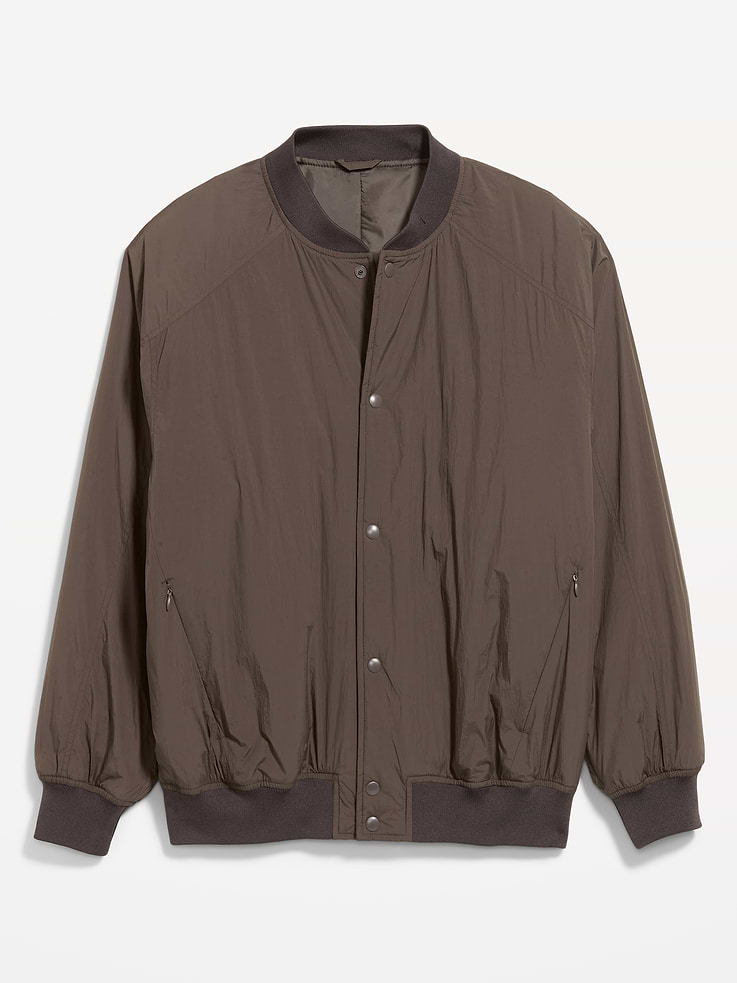 Image 4 of 4, Water-Resistant Insulated Bomber Jacket