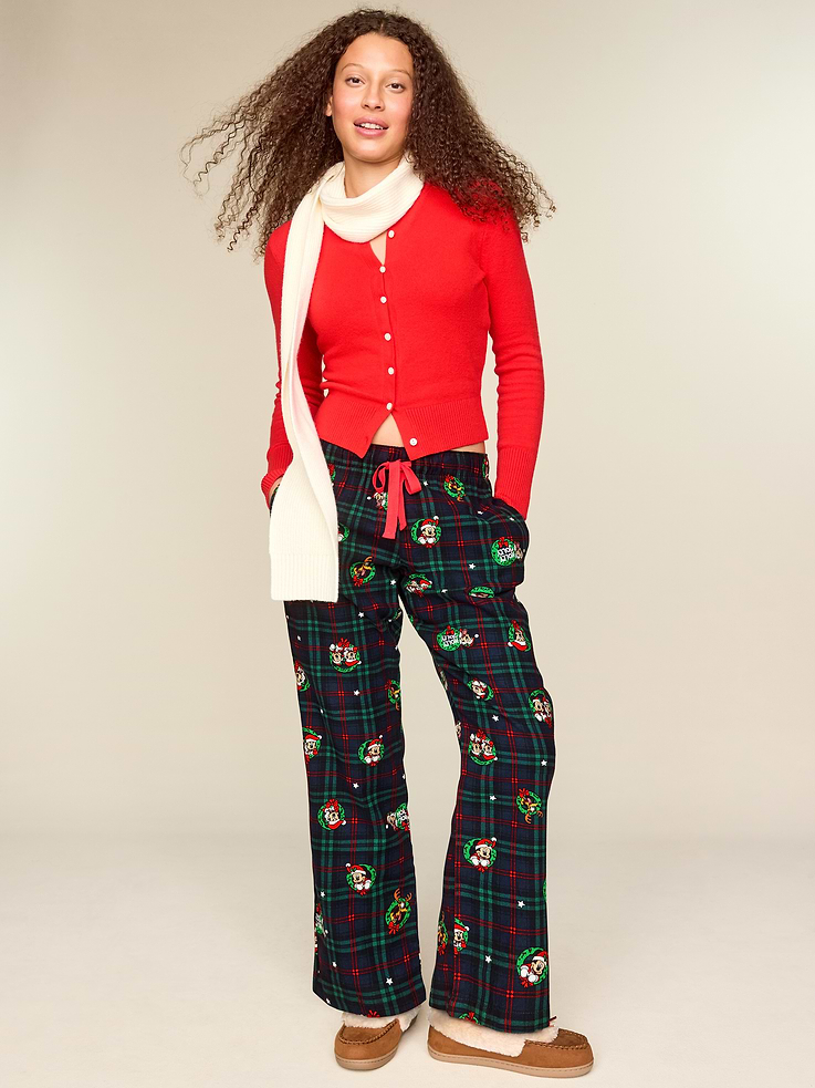 Image 2 of 6, Old Navy x Disney Flannel Pajama Pants for Women, All-Access Cardmember