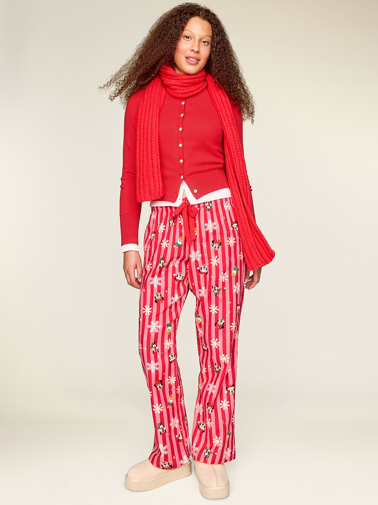 Image 2 of 6, Old Navy x Disney Flannel Pajama Pants for Women, All-Access Cardmember
