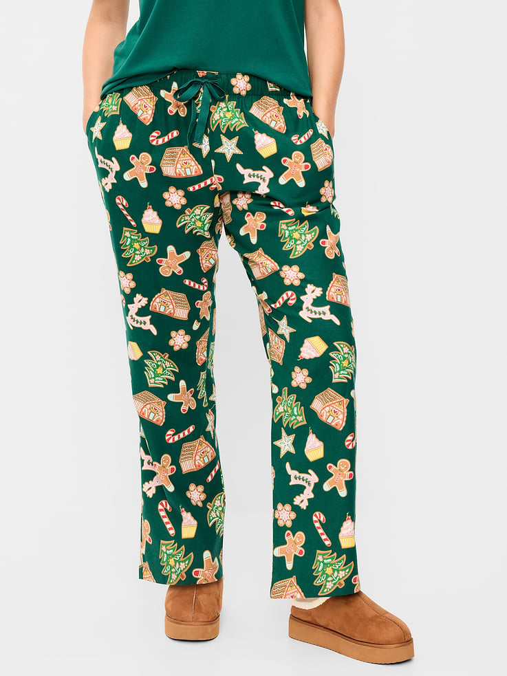 Image 5 of 8, Flannel Pajama Pants for Women