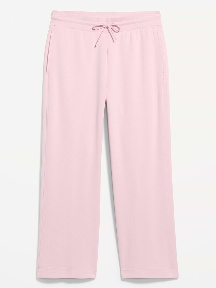Image 7 of 8, Extra High-Waisted Dynamic Fleece Wide-Leg Sweatpants