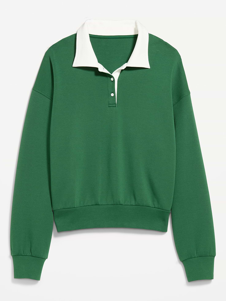 Image number 4 showing, Dynamic Fleece Pique Polo