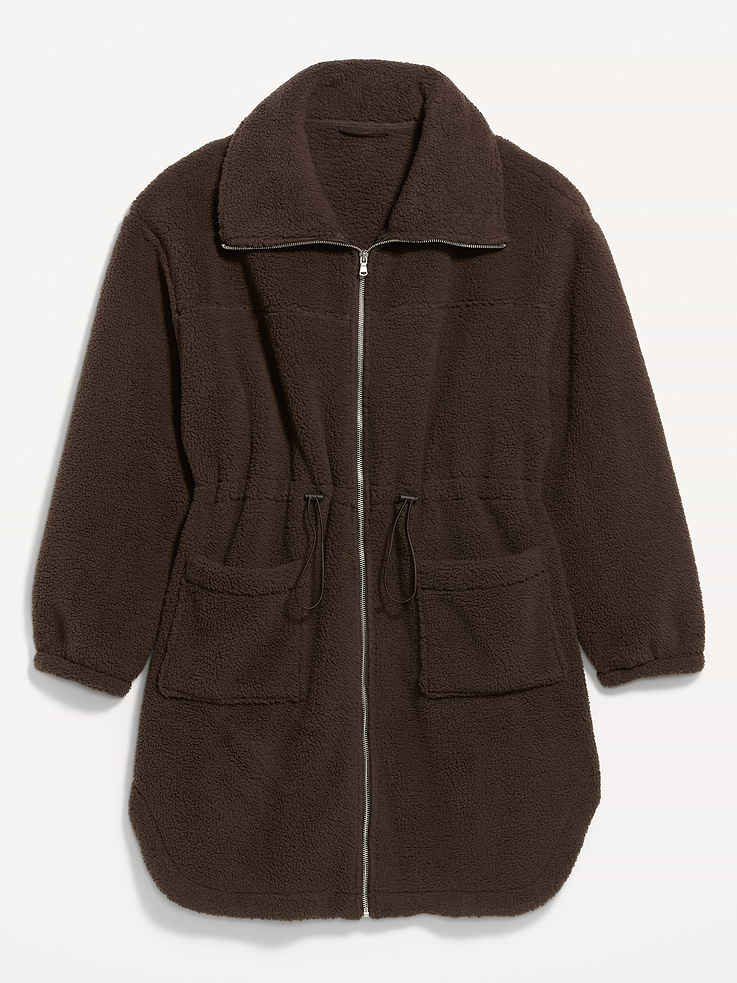 Image number 9 showing, Longline Sherpa Jacket