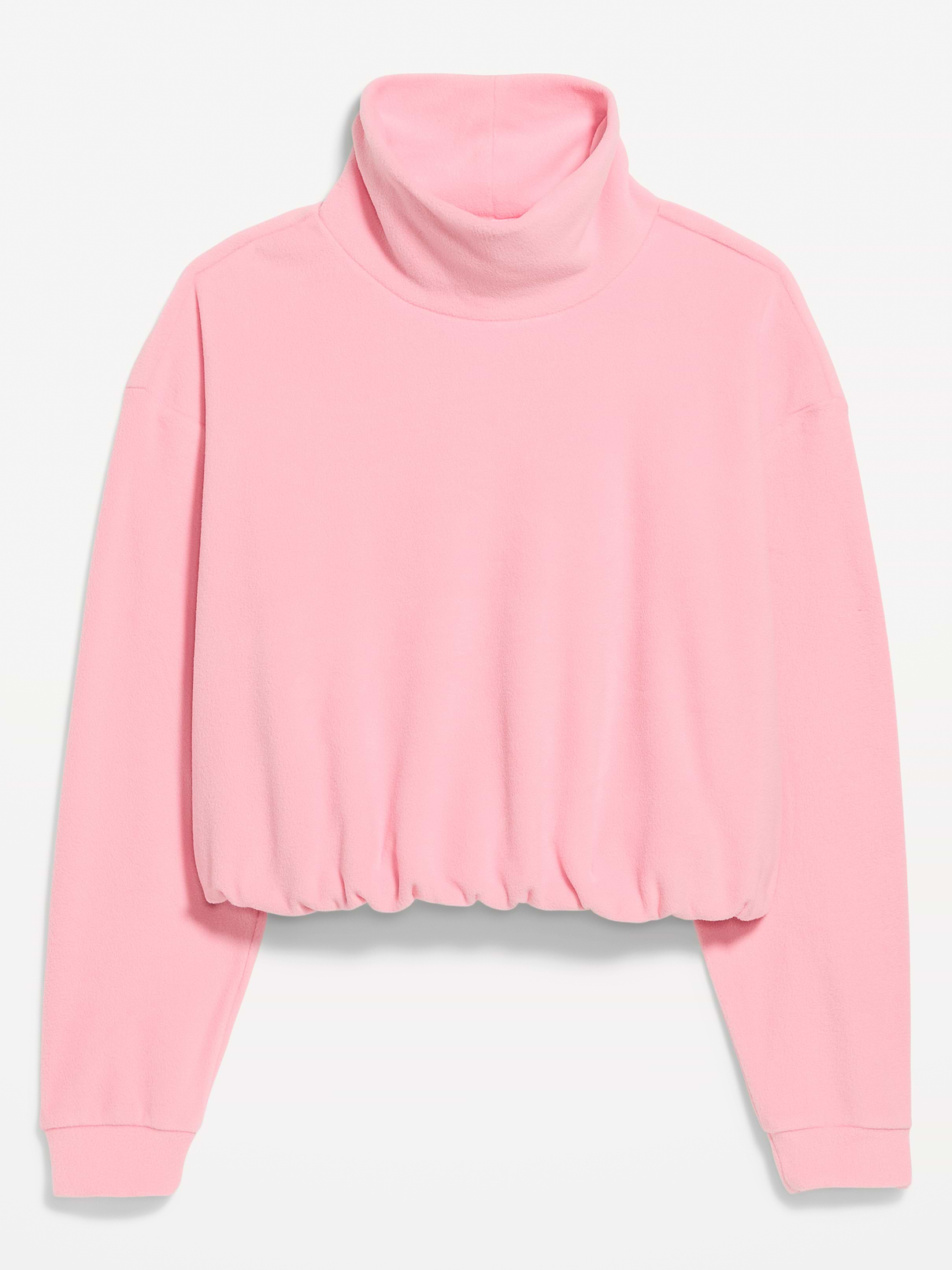Image 2 of 2, Performance Fleece Funnel Neck Pullover
