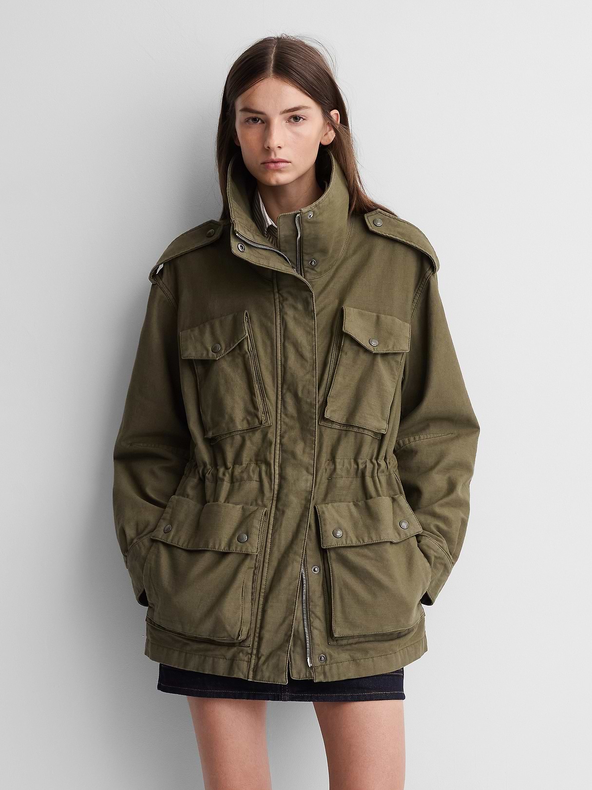 Gap × A.P.C. Oversized Utility Jacket | Gap