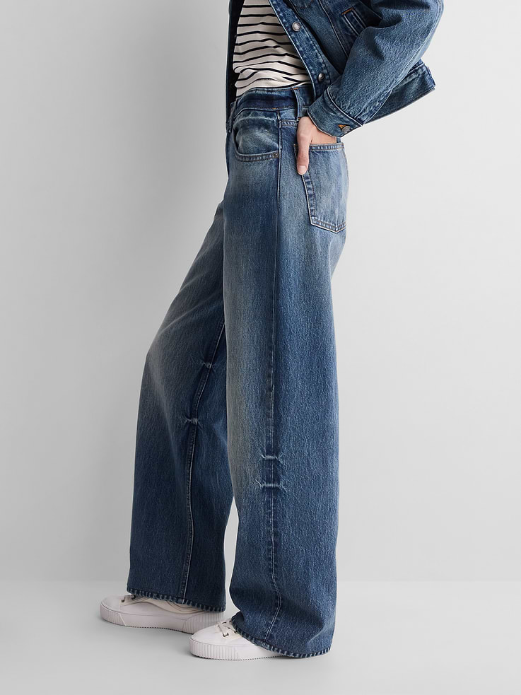 Image 3 of 10, Gap × A.P.C. Low Rise ’90s Loose Jeans