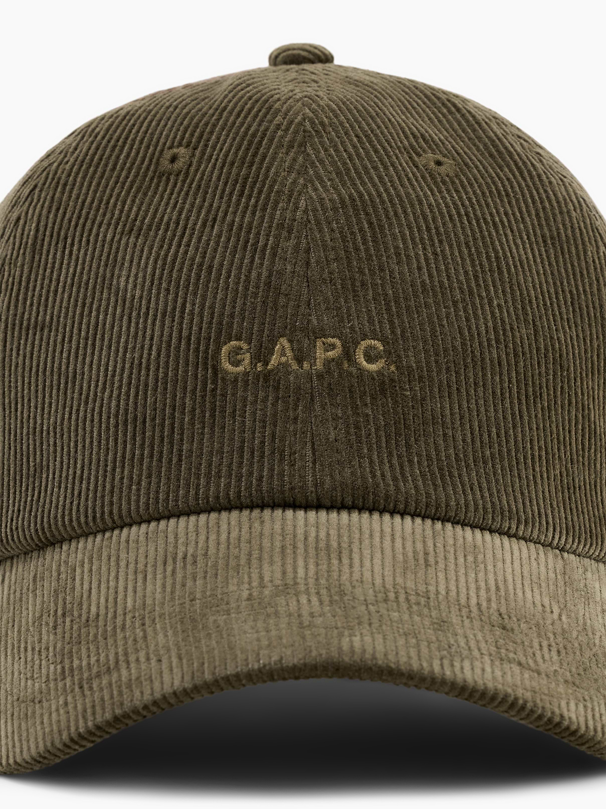 Image 5 of 5, Gap × A.P.C. Logo Corduroy Baseball Hat