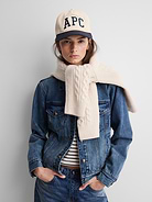 Image 2 of 5, Gap × A.P.C. Logo Baseball Hat