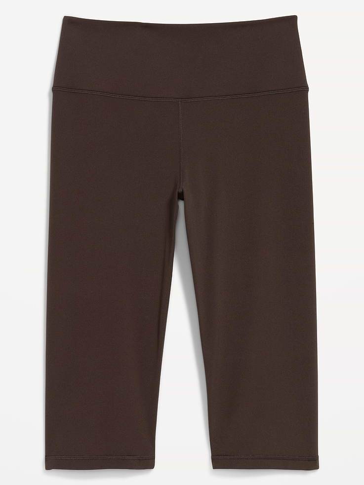 Image 8 of 9, High-Waisted StudioSmooth Pedal Pusher Capri Leggings