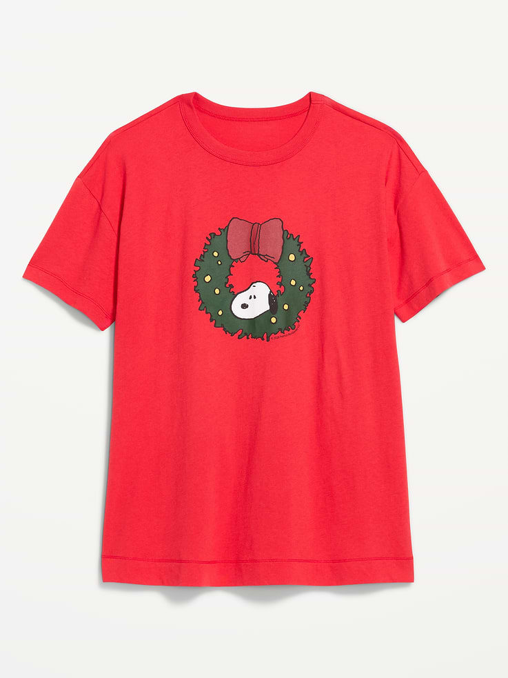 Image 5 de 9, T-shirt long surdimensionné Snoopy de Peanuts™