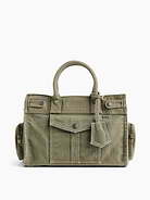 Image number 1 showing, Canvas Five Pocket Satchel