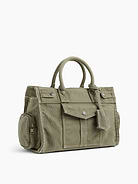 Image number 3 showing, Canvas Five Pocket Satchel