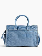 Image number 4 showing, Denim Five Pocket Satchel