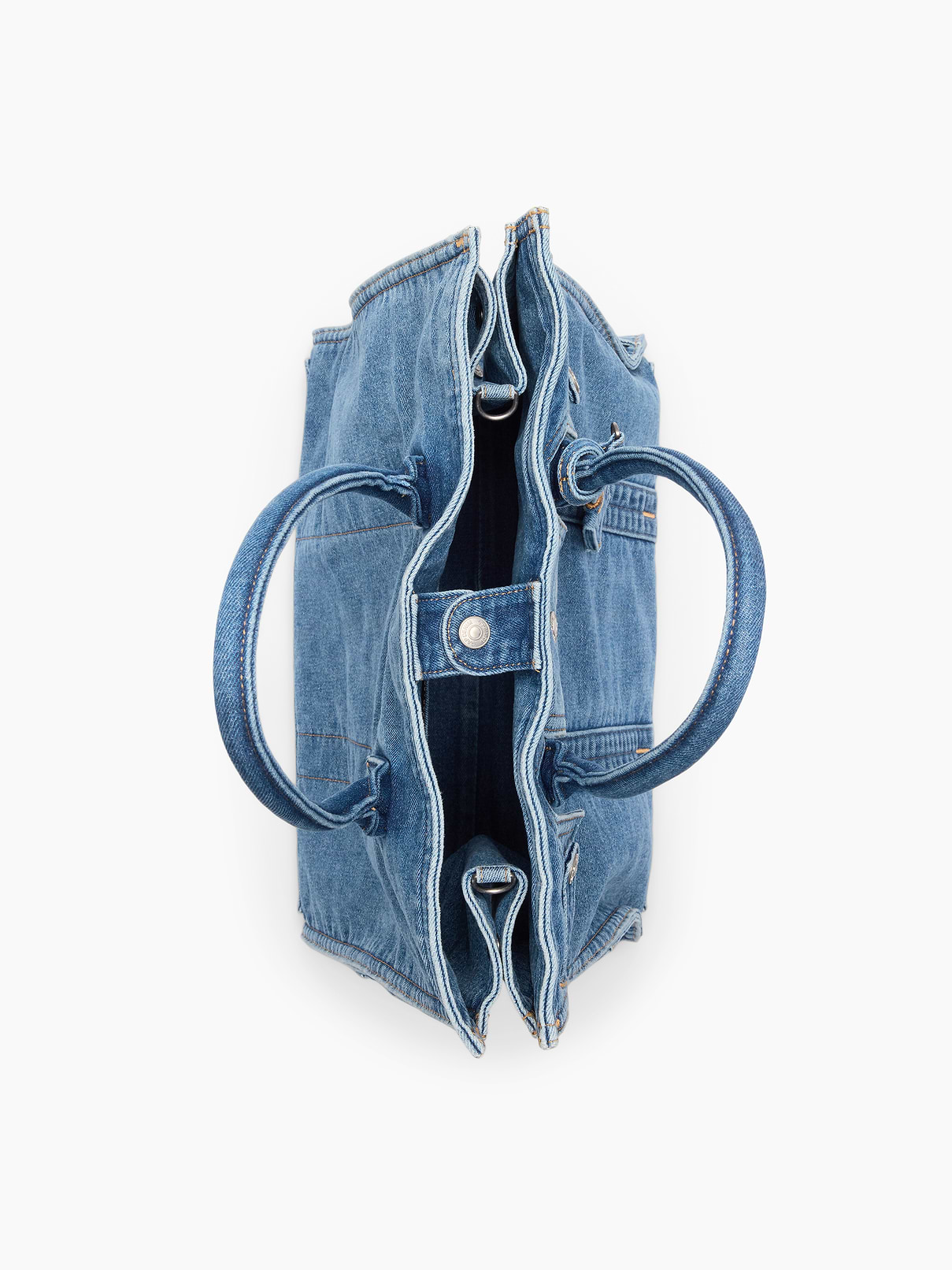 Image number 6 showing, Large Denim Five Pocket Tote