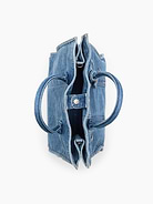 Image number 6 showing, Large Denim Five Pocket Tote