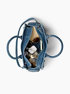 Image number 8 showing, Denim Five Pocket Satchel