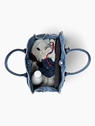 Image number 8 showing, Large Denim Five Pocket Tote