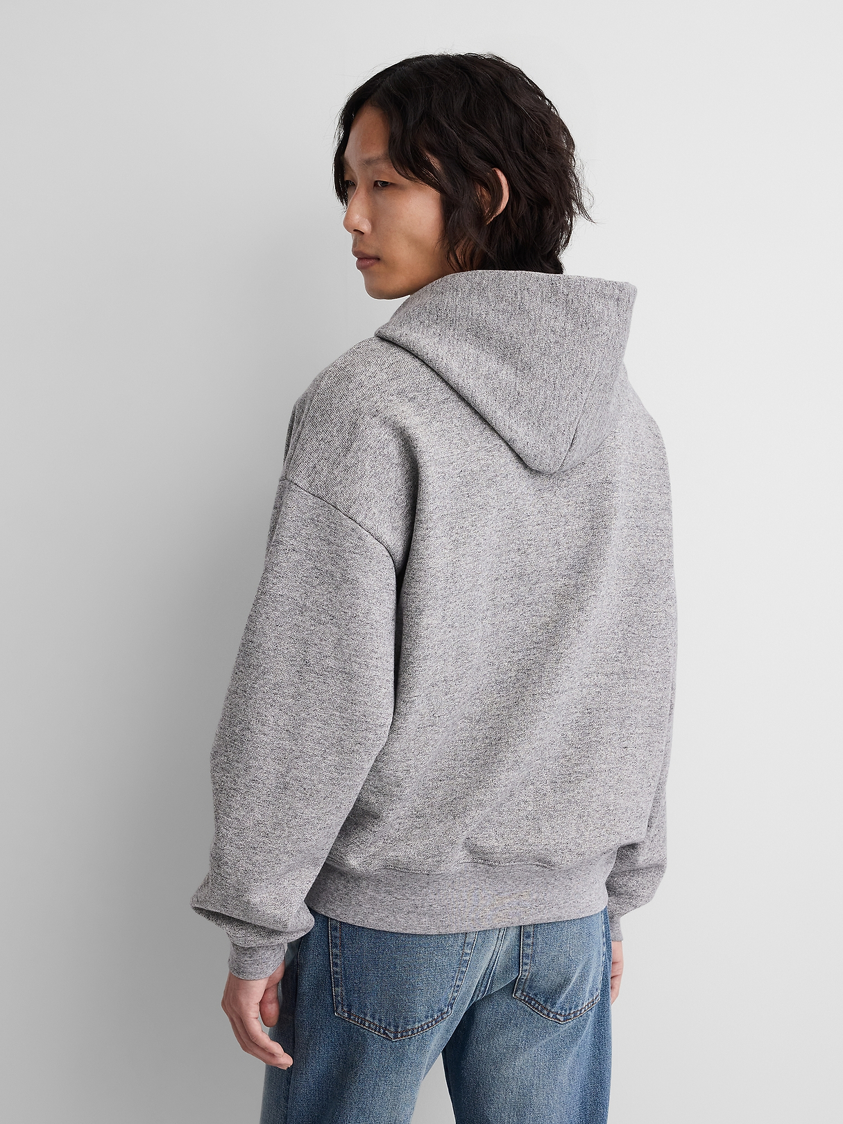 Gap × A.P.C. Extra Heavyweight Logo Hoodie | Gap