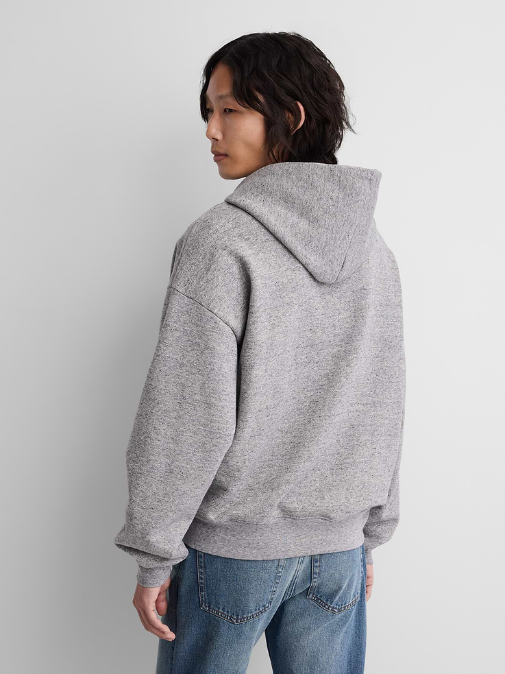 Image 3 of 9, Gap × A.P.C. Extra Heavyweight Logo Hoodie, Cardmember Early Access