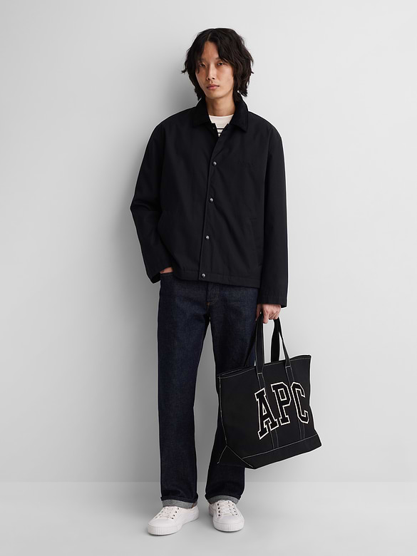 Gap × A.P.C. Coated Canvas Coach Jacket
