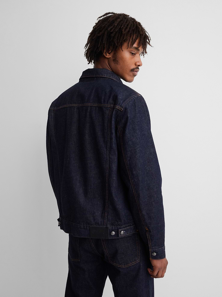 Image 3 of 10, Gap × A.P.C. Lined Japanese Denim Jacket, Cardmember Early Access