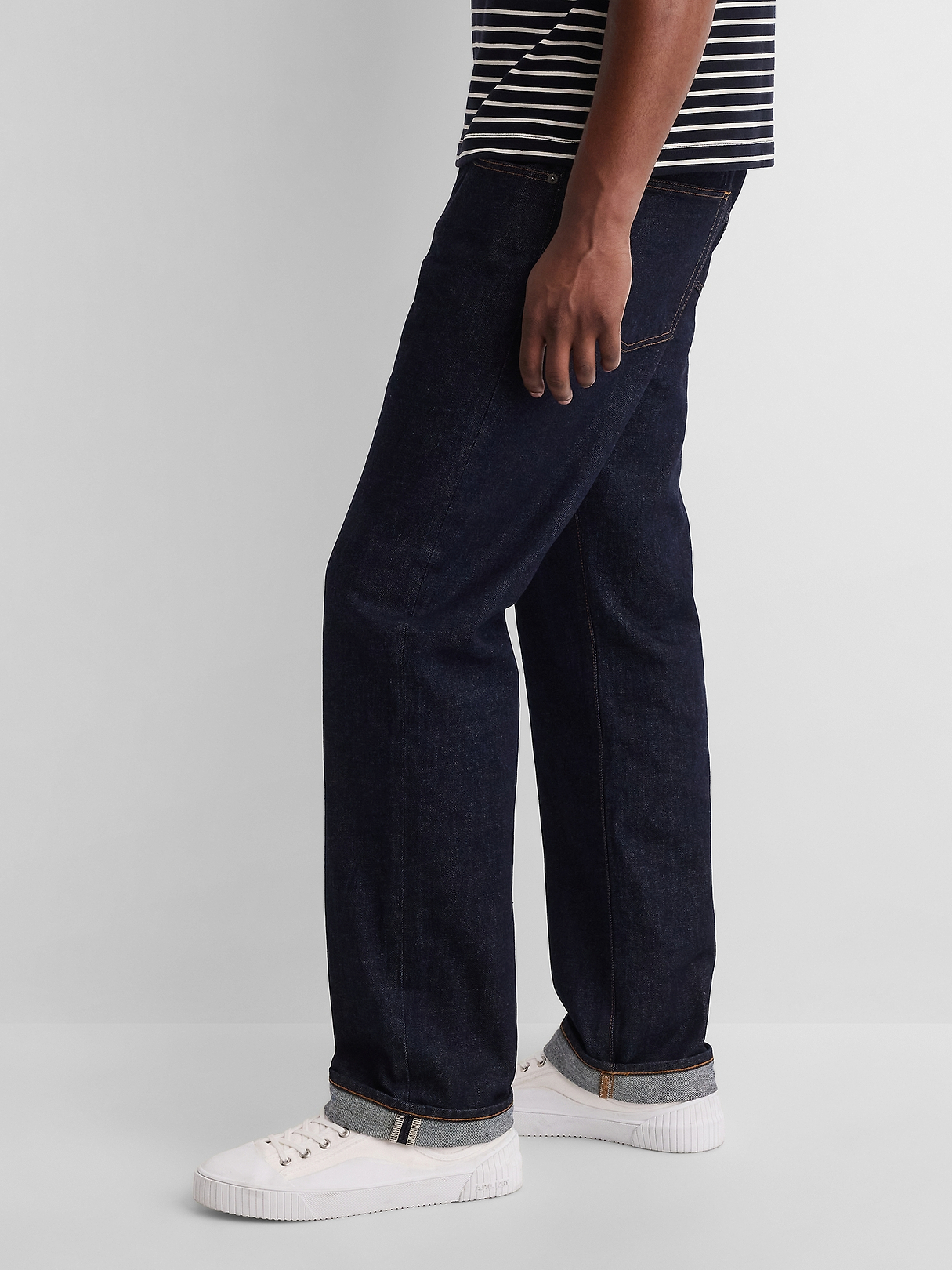 Gap × A.P.C. Japanese Denim Relaxed Straight Jeans | Gap