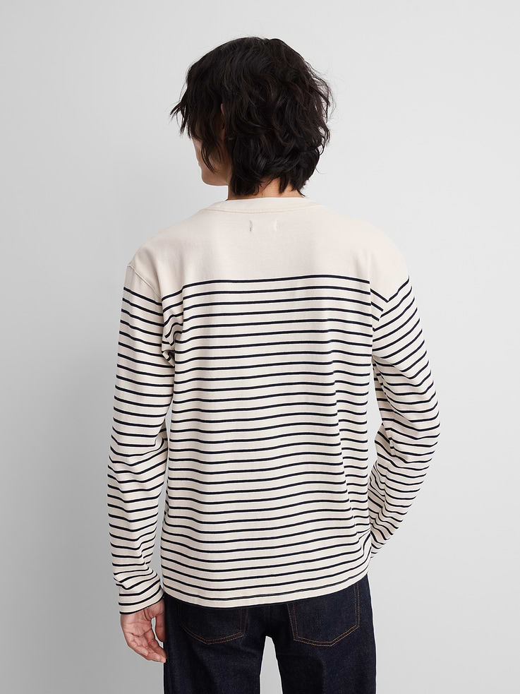 Image 3 of 8, Gap × A.P.C. Stripe T-Shirt, Cardmember Early Access