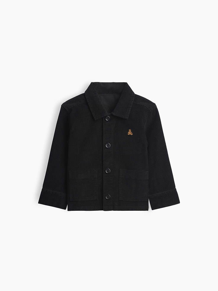 Image 2 of 4, Toddler Waffle Corduroy Overshirt
