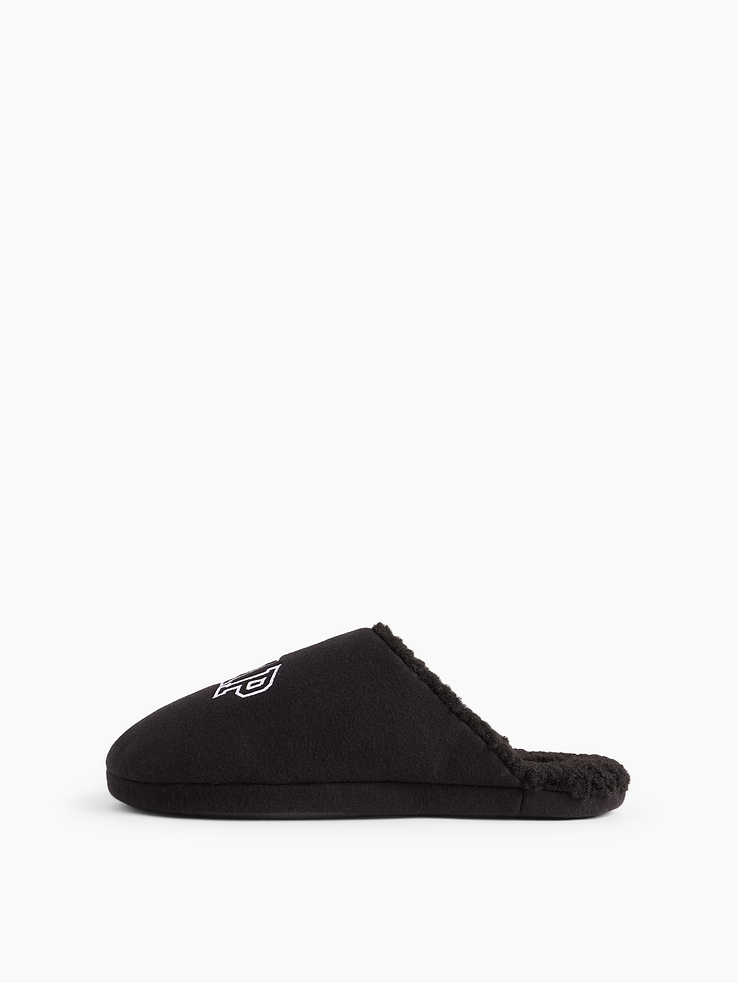 Image 4 of 4, Sherpa-Lined NAP Logo Slippers