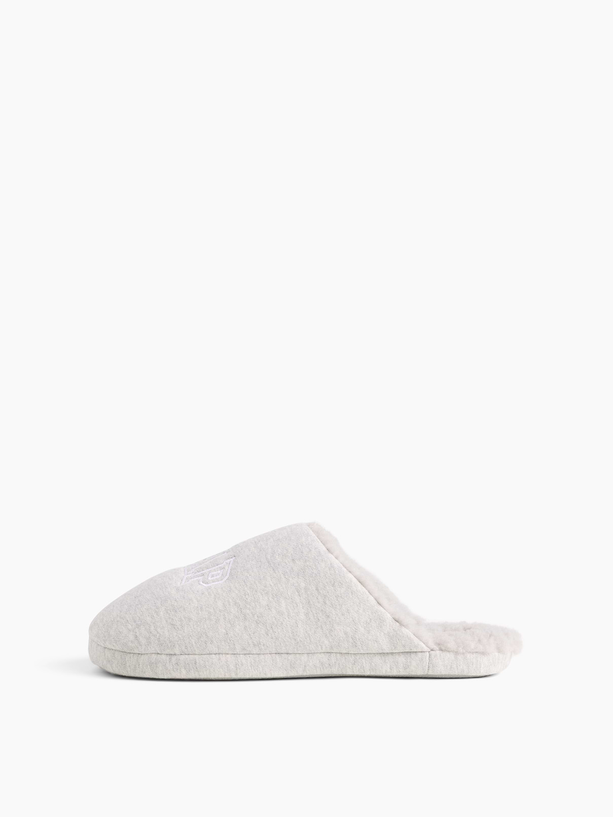 Image 4 of 4, Sherpa-Lined NAP Logo Slippers