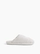 Image 1 of 4, These slippers are made with a soft fleece upper with a cozy sherpa lining., Soft sole., NAP logo at front., Product #1189118