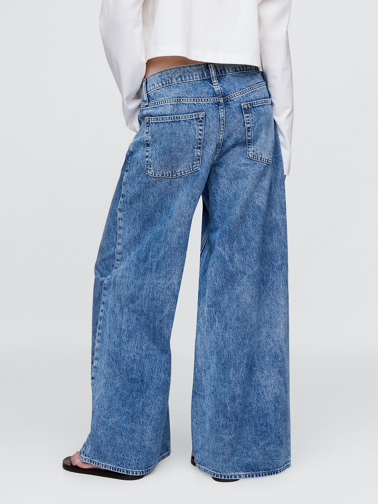 Low Slung Extra Baggy Jeans | Gap