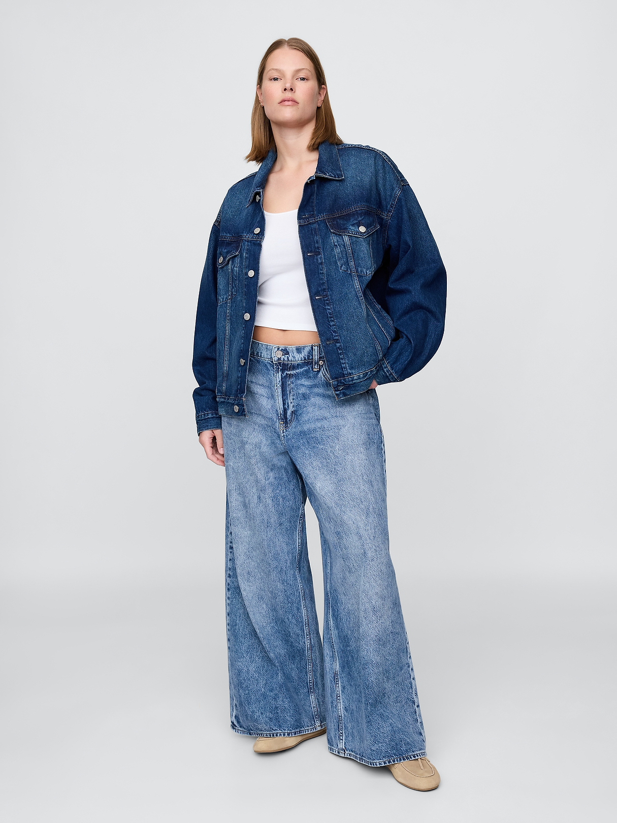 Low Slung Extra Baggy Jeans | Gap