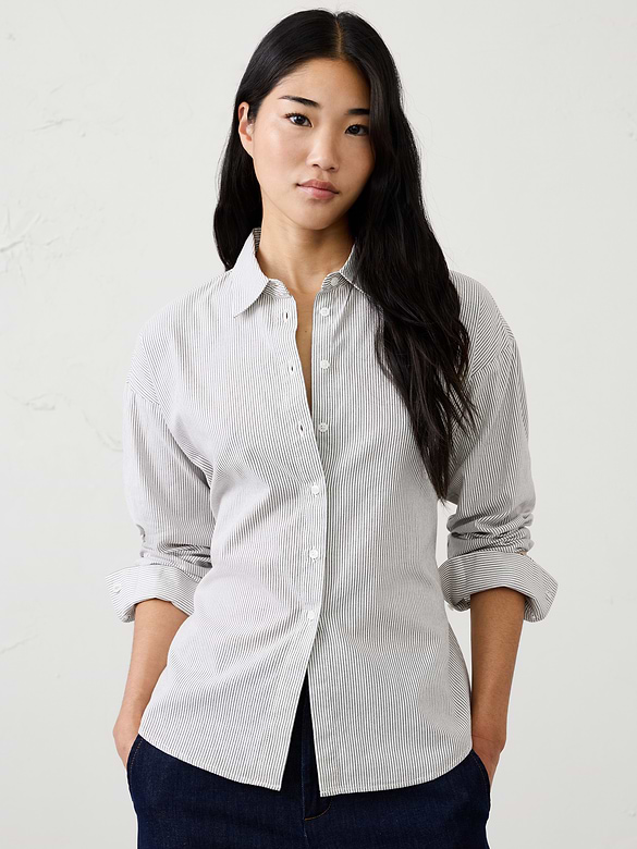 Oxford Tie-Back Shirt